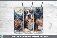 GorgeousWinter Dogs Tumbler design.