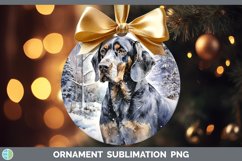 GorgeousWinter Dogs Ornament design.