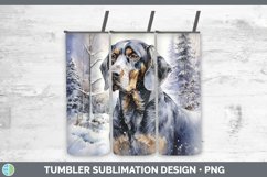 GorgeousWinter Dogs Tumbler design.