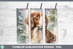 GorgeousWinter Dogs Tumbler design.