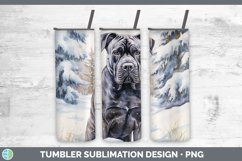 GorgeousWinter Dogs Tumbler design.