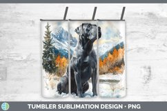 GorgeousWinter Dogs Tumbler design.