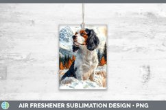 GorgeousWinter Dogs Air Freshener design.