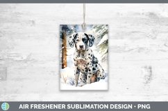 GorgeousWinter Dogs Air Freshener design.