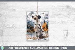 GorgeousWinter Dogs Air Freshener design.