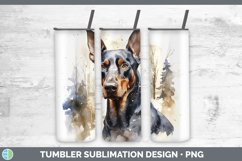 GorgeousWinter Dogs Tumbler design.