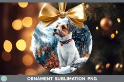GorgeousWinter Dogs Ornament design.