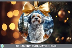 GorgeousWinter Dogs Ornament design.