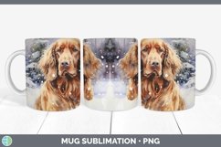 GorgeousWinter Dogs Mug Wrap design.