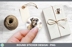 GorgeousWinter Dogs Stickers design.