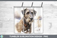 GorgeousWinter Dogs Tumbler design.