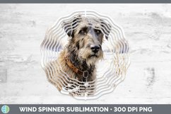 GorgeousWinter Dogs Wind Spinner design.