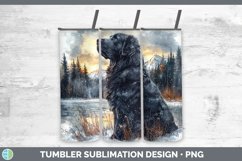 GorgeousWinter Dogs Tumbler design.