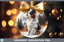 GorgeousWinter Dogs Ornament design.
