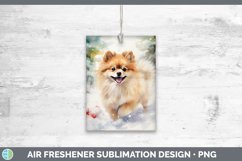 GorgeousWinter Dogs Air Freshener design.