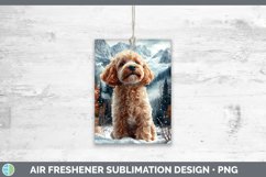 GorgeousWinter Dogs Air Freshener design.