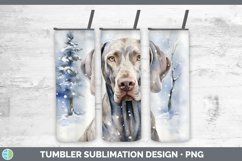 GorgeousWinter Dogs Tumbler design.