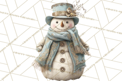 Winter Wonderland Clipart, Holiday Animals Digital Art PNG Product Image 3