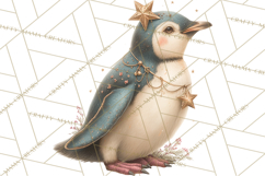 Winter Wonderland Clipart, Holiday Animals Digital Art PNG Product Image 5