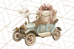 Winter Wonderland Clipart, Holiday Animals Digital Art PNG Product Image 3