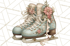 Winter Wonderland Clipart, Holiday Animals Digital Art PNG Product Image 3