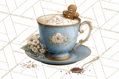 Winter Wonderland Clipart, Holiday Animals Digital Art PNG Product Image 2