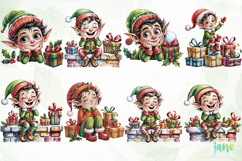 Winter Elf Clipart Product Image 5