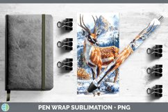 GorgeousWinter Exotic Animals Pen Wrap design.