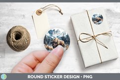 GorgeousWinter Exotic Animals Stickers design.