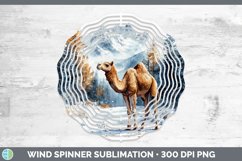 GorgeousWinter Exotic Animals Wind Spinner design.