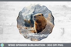 GorgeousWinter Exotic Animals Wind Spinner design.