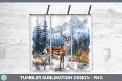 GorgeousWinter Exotic Animals Tumbler design.