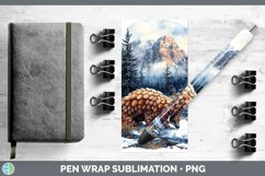 GorgeousWinter Exotic Animals Pen Wrap design.