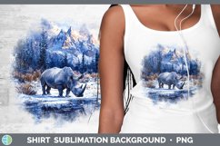GorgeousWinter Exotic Animals Shirt design.