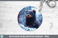 GorgeousWinter Exotic Animals Keychain design.