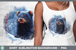 GorgeousWinter Exotic Animals Shirt design.