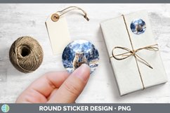 GorgeousWinter Exotic Animals Stickers design.
