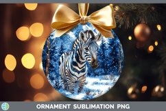 GorgeousWinter Exotic Animals Ornament design.