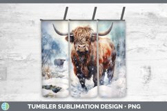 GorgeousWinter Farm Animals Tumbler design.