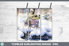 GorgeousWinter Farm Animals Tumbler design.