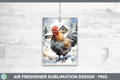GorgeousWinter Farm Animals Air Freshener design.