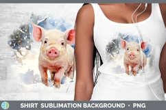 GorgeousWinter Farm Animals Shirt design.