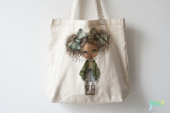 Winter Fashion Little Girl Clipart Product Image 4