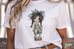 Winter Fashion Little Girl Clipart Bundle Product Image 5