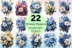 winter flowers clipart,winter flowers png,winter flowers watercolor,beautiful flowers png,vintage flower clipart,winter floral clipart,winter flowers