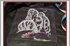 ITH winter forest pocket for foldable shopping bag Product Image 6
