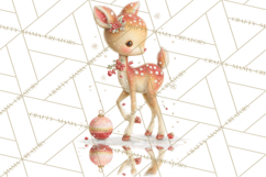Festive Animals Clipart, Watercolor Critters Digital PNG Product Image 3