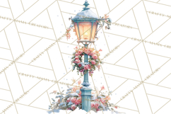 Festive Animals Clipart, Watercolor Critters Digital PNG Product Image 4