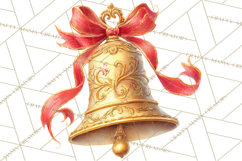 Festive Animals Clipart, Watercolor Critters Digital PNG Product Image 3