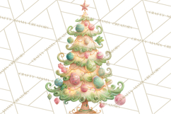 Festive Animals Clipart, Watercolor Critters Digital PNG Product Image 3
